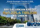 BRI Kucurkan Rp1.235,4 Triliun Kredit UMKM hingga Semester I 2026