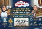 Tetap Jualan Online, Muzdalifah Tak Tinggalkan Bisnis Meski Suami Jadi Anggota DPRD