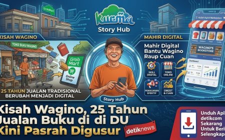25 Tahun Jualan Buku di Dipatiukur, Wagino Kini Siap Beralih ke Online