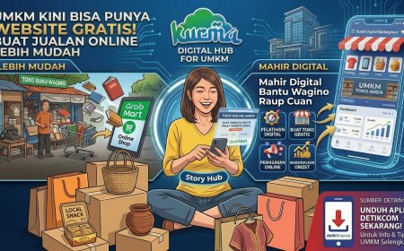 UMKM Bisa Bangun Toko Online Gratis Lewat Kolaborasi TIKI dan Shopify
