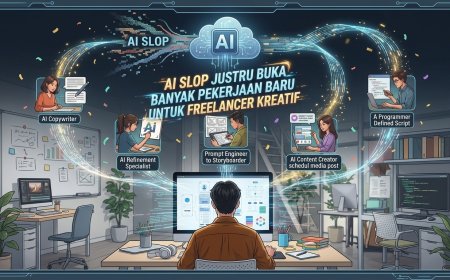 AI Slop Justru Buka Banyak Pekerjaan Baru untuk Freelancer Kreatif