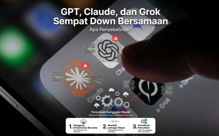 ChatGPT, Claude, dan Grok Sempat Down Bersamaan, Apa Penyebabnya?