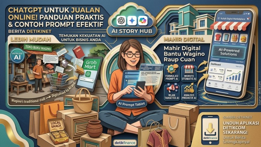 Mau Jualan Online? Ini 10 Prompt ChatGPT yang Bisa Bantu Bisnis