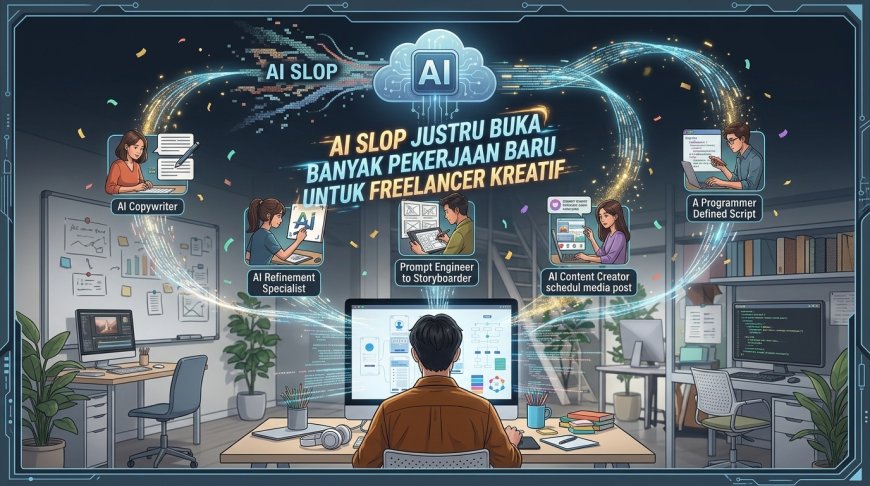 AI Slop Justru Buka Banyak Pekerjaan Baru untuk Freelancer Kreatif